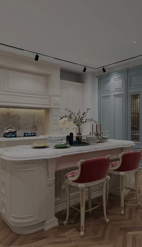 Villa decoration case